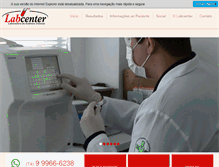 Tablet Screenshot of laboratoriolabcenter.com